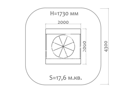 Песочница с навесом 05005.21 для детской площадки, фото 3