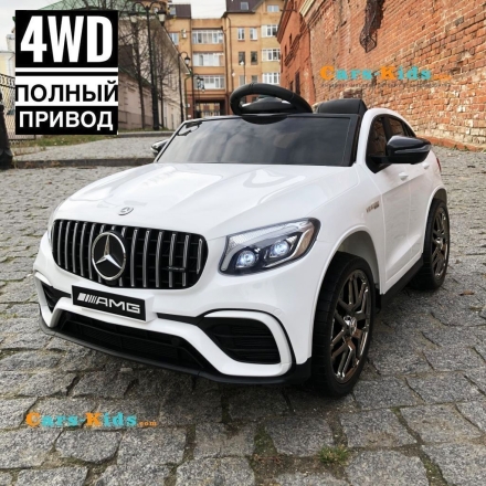 Электромобиль Mercedes Benz GLC63 AMG 4WD QLS-5688 белый, фото 1