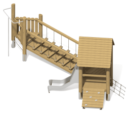 Игровой комплекс Эко ИК-228 для детской площадки, фото 2