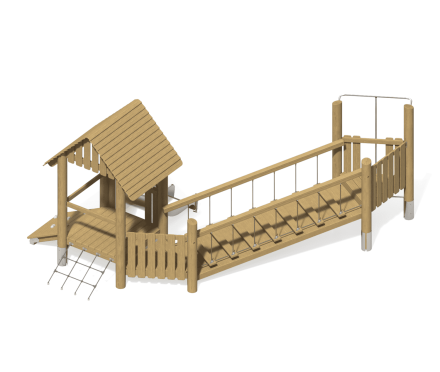 Игровой комплекс Эко ИК-228 для детской площадки, фото 3