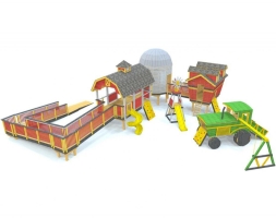 Игровой комплекс TORUDA WOOD Ферма, фото 2 Игровой комплекс TORUDA WOOD Ферма, фото 2