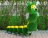 Топиари гусеница, h=110см - газон Есо