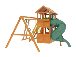 Детская площадка IgraGrad Клубный домик 2 с трубой и рукоходом, фото 4