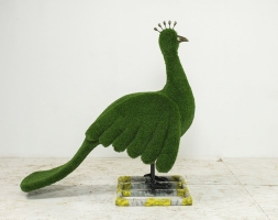 Топиари Павлин зеленый, композиция для клумбы - газон Eco, фото 2