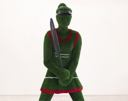 Топиари Теннисистка - газон Есо, фото 5