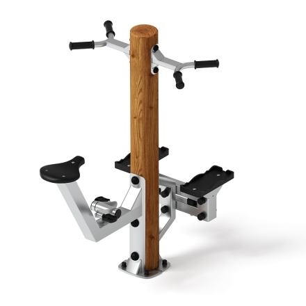 Тренажер степ+вело (лиственница темный) СТ 018-Л.И3.01, фото 4