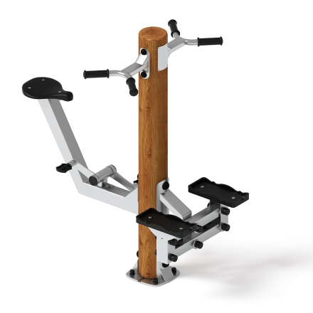 Тренажер степ+вело (лиственница темный) СТ 018-Л.И3.01, фото 2