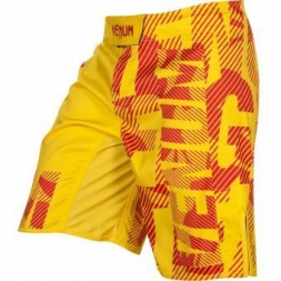 Шорты ММА Venum Speed Camo Acid Yellow