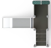 Горка с домиком - ИО 41.01.05-01 - (Город) H=900