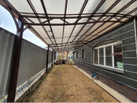 Навес арочный с поворотом, фото 2