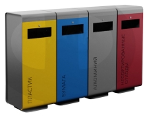 Урна для раздельного сбора мусора 10