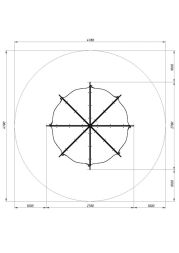 Беседка-пагода Карнавал (Шапито) - МФ 10.22.01-01, фото 6