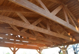 Деревянный навес ПАВЛОВО Базовая комплектация, фото 4