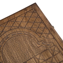 Нарды резные "Зодиак Телец", Ustyan