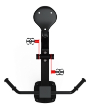 Вело (красный) - Уличный тренажер - СТ 016-11.И1 Вело (красный) - Уличный тренажер - СТ 016-11.И1