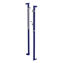 Стойки волейбольные универсальные пристенные с механизмом натяжения троса Стойки волейбольные универсальные пристенные с механизмом натяжения троса