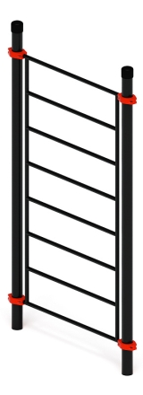 Воркаут 108 красный ВТ 12.09-01, фото 1