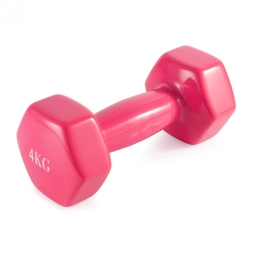 Гантель неразборная  4 кг винил, фото 1