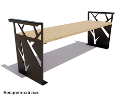 Скамейка уличная Березка, Сосна 1,5 м, фото 1 Скамейка уличная Березка, Сосна 1,5 м, фото 1