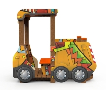 Машинка с прицепом, фэнтази "Этник" МД036.00.01.17 Машинка с прицепом, фэнтази "Этник" МД036.00.01.17