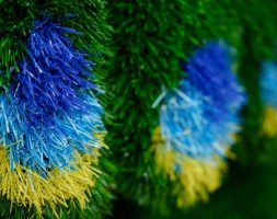 Топиари Павлин на вазоне греческом - газон Есо, фото 3