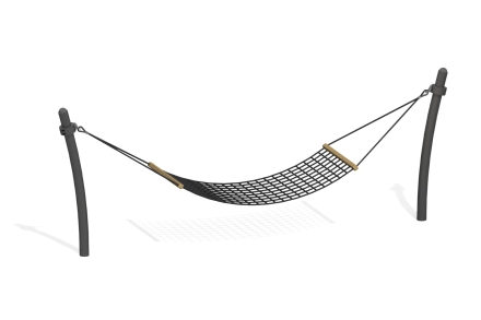 Качели-гамак Отдых ПМ-135 с подвесом для детской площадки, фото 1