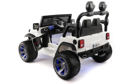 Электромобиль Jeep Wrangler White 2WD - SX1718-S, фото 4