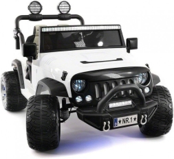 Электромобиль Jeep Wrangler White 2WD - SX1718-S, фото 6 Электромобиль Jeep Wrangler White 2WD - SX1718-S, фото 6