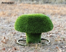 Топиари гриб Сыроежка, размер S - газон Deluxe