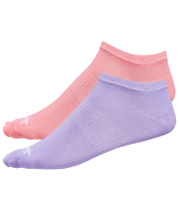 Носки низкие SW-205, коралловый/лавандовый, 2 пары