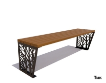 Банкетка Роща, Сосна 1,8 м Банкетка Роща, Сосна 1,8 м