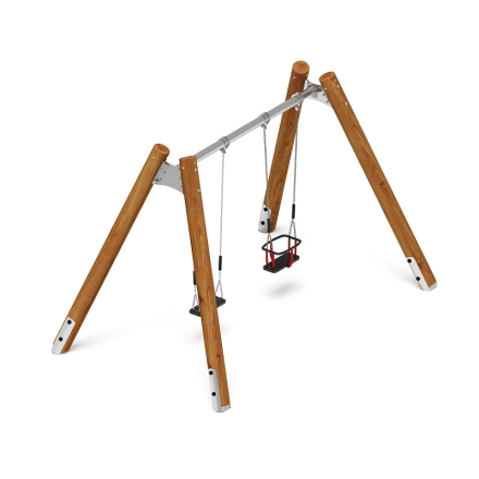 Качели (Лиственница темный) ИО 12.Р.04.03.01-Л.И1.01, фото 2