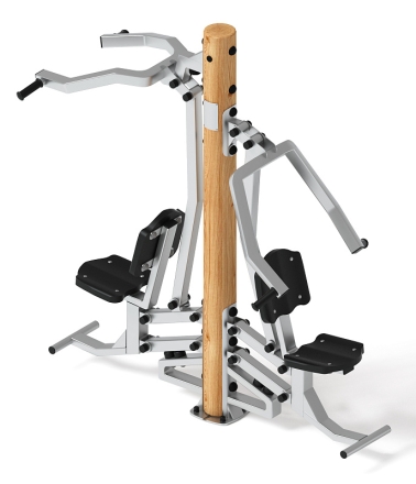 Тренажер тяга верхняя + жим от груди (лиственница) СТ 027-Л.И3, фото 1