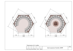 Шестигранная беседка Вимм, фото 3 Шестигранная беседка Вимм, фото 3