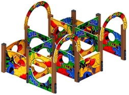 Лабиринт Кубик 2 (граффити) МФ 20.01.02-10, фото 3