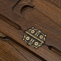 Нарды резные "Армянский узор 5" с ручкой 60, Haleyan Нарды резные "Армянский узор 5" с ручкой 60, Haleyan