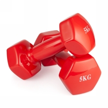 Гантель неразборная  5 кг винил