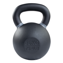 Гиря 36 кг чугунная серый кант Гиря 36 кг чугунная серый кант