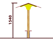 Навес для песочницы 05301.21 для детской площадки