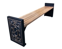 Банкетка Ампир, Лиственница 1,2 м Банкетка Ампир, Лиственница 1,2 м