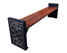 Банкетка Ампир, Лиственница 1,2 м Банкетка Ампир, Лиственница 1,2 м