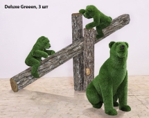 Топиари композиция Мишки на дереве, 4 шт - газон Eco