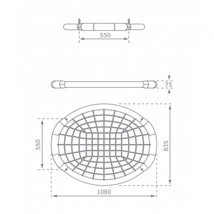 Качели-гнездо OVAL, фото 5