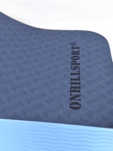 Коврик для йоги TPE 183*61*06 см 2-х слойный Коврик для йоги TPE 183*61*06 см 2-х слойный