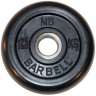 Изображение товара Диск обрезиненный BARBELL MB (металлическая втулка) 25 кг / диаметр 26 мм