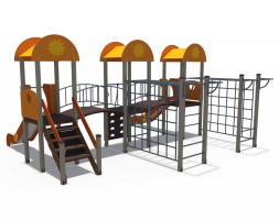 Детский игровой комплекс Солнышко Лучик ДИО 03050, фото 2