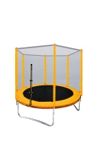 Батут с защитной сеткой "Trampoline 10" диаметр 3,0 м жёлтый Батут с защитной сеткой "Trampoline 10" диаметр 3,0 м жёлтый