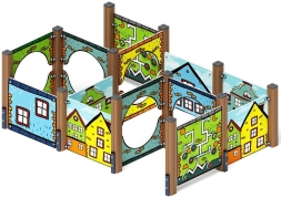 Лабиринт Кубик 3 (город) МФ 20.01.03-01, фото 1