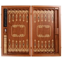 Нарды Сенеж "Георгий Победоносец" махагон