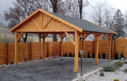 Навес для машины РАССВЕТ Несущий каркас, фото 1